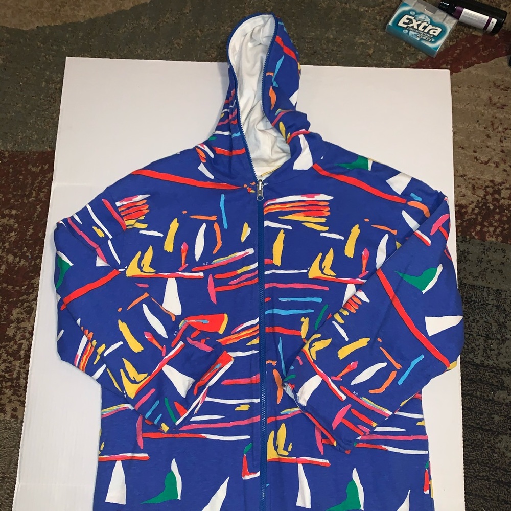 Vintage Multicolor Cotton Light jacket